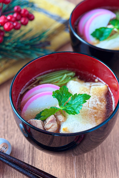 シンプルだけど美味しい【うまだしのお雑煮】