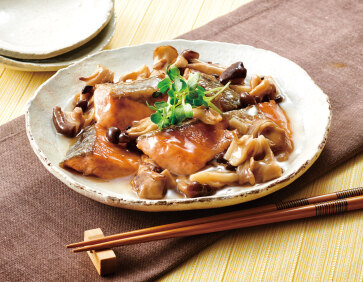 鮭ときのこのうまだしあん