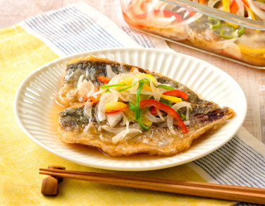揚げ焼きでお手軽 アジの南蛮漬け